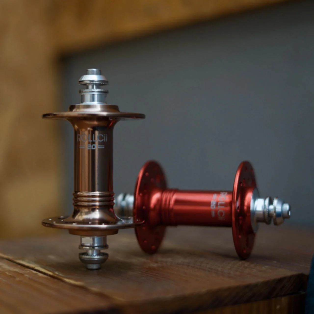 パーツ VELOCI ROLLCii RC20 TRACK HUB SET bronze ROLLCii RC20 hub set | Retrogression